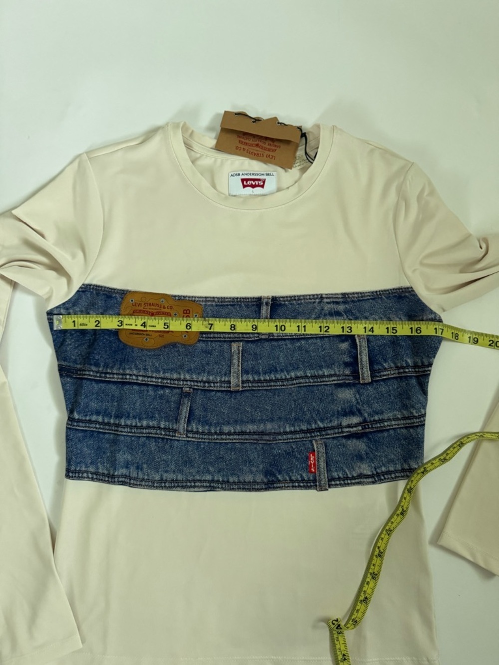 New Levis X ADSB Andersson Bell Second Skin Top Long Sleeve Shirt - Picture 9 of 9